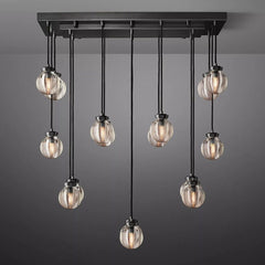 Pearl Linear Chandelier 36" 54" 72" - Franing