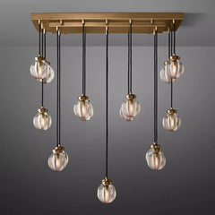 Pearl Linear Chandelier 36" 54" 72" - Franing