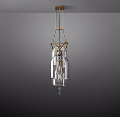Fulcrum Linear Chandelier 61" 3-Lights - Franing