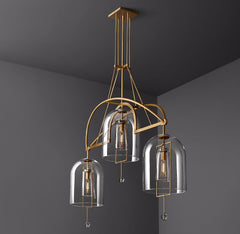 Fulcrum Linear Chandelier 61" 3-Lights - Franing
