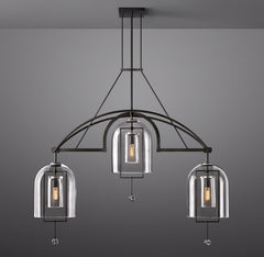 Fulcrum Linear Chandelier 61" 3-Lights - Franing