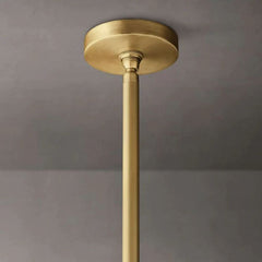 Kuseay Glass Round Chandelier 60" - Franing