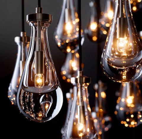 Raindrop Linear Chandelier 72", Rain Chandelier by Franing - Chandelier,SHOP ALL,crystal chandelier,Ceiling