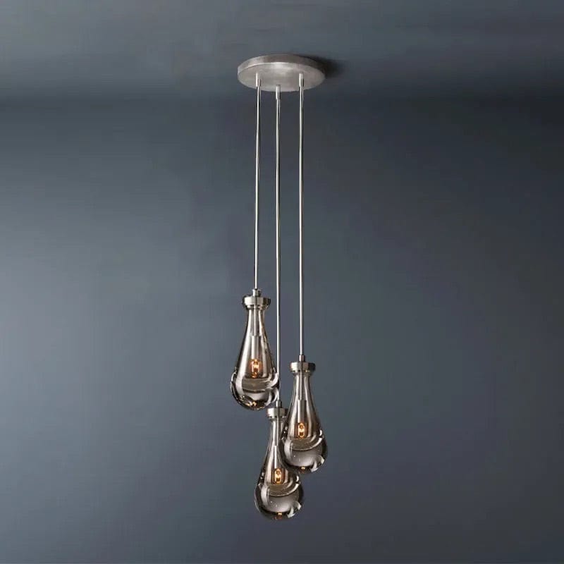 Raindrop Round Chandelier 3 light by Franing - Chandelier,SHOP ALL,crystal chandelier,Ceiling