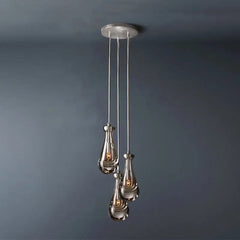 Raindrop Round Chandelier 3 light by Franing - Chandelier,SHOP ALL,crystal chandelier,Ceiling