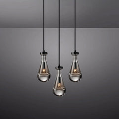 Raindrop Round Chandelier 3 light by Franing - Chandelier,SHOP ALL,crystal chandelier,Ceiling