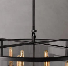 Michaul Beck Round Chandelier 33" - Franing