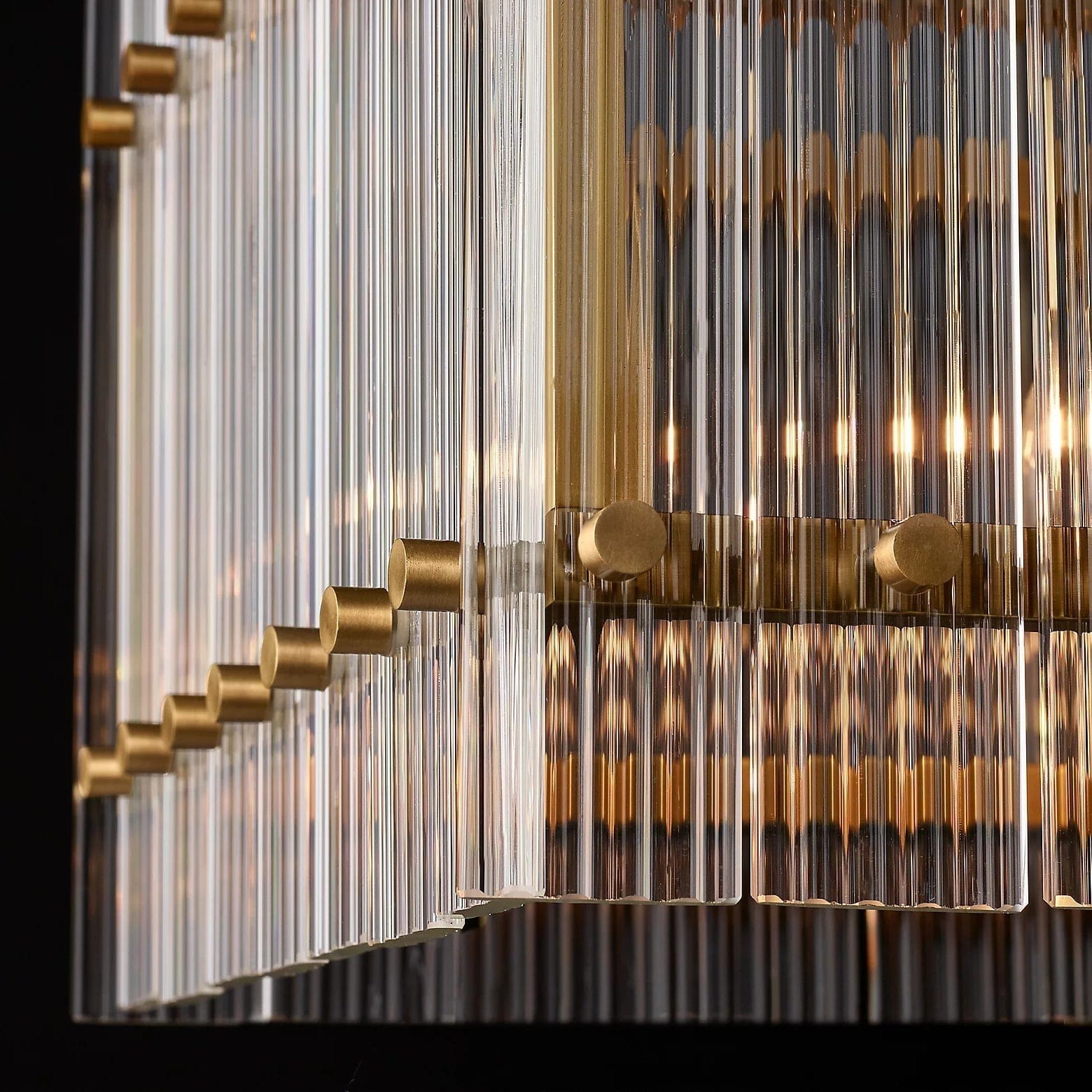 San Marcon Rectangle Chandelier 54" by Franing - Chandelier,SHOP ALL,glass chandelier