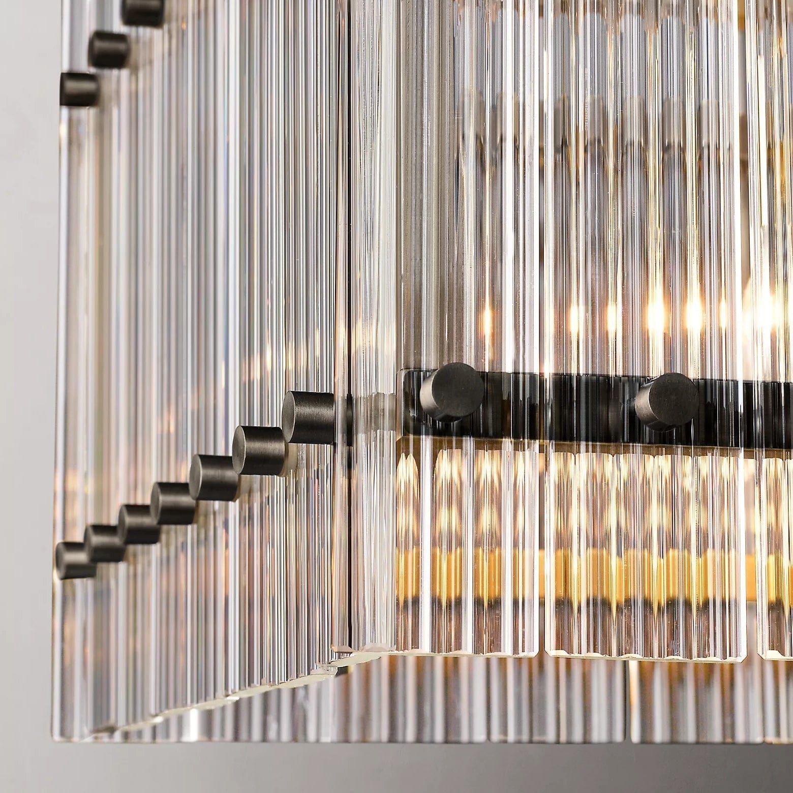 San Marcon Rectangle Chandelier 54" by Franing - Chandelier,SHOP ALL,glass chandelier