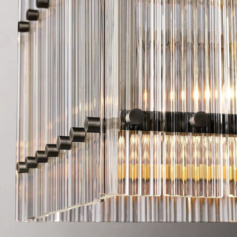 San Marcon Rectangle Chandelier 54" by Franing - Chandelier,SHOP ALL,glass chandelier