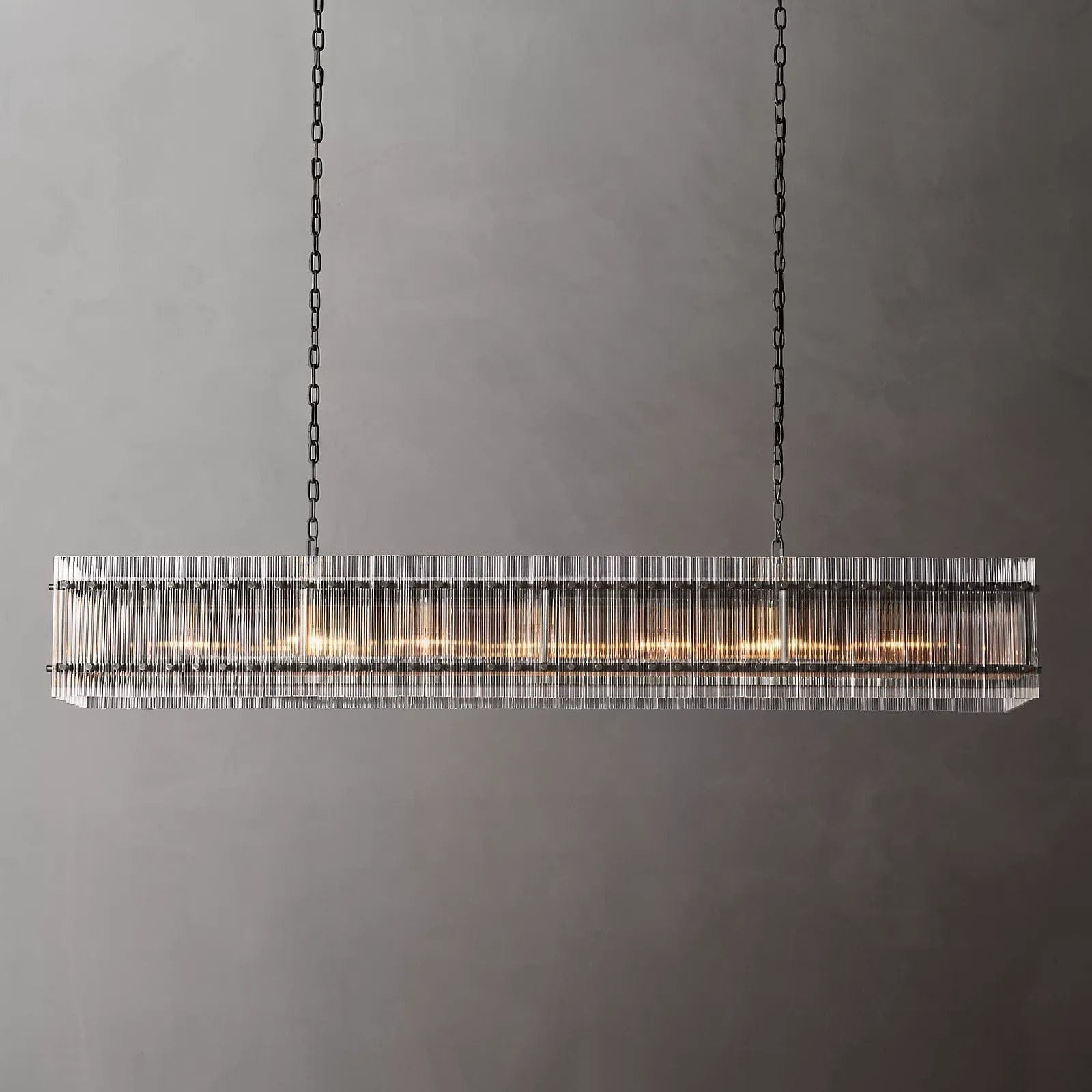 San Marcon Rectangle Chandelier 72" by Franing - Chandelier,SHOP ALL,glass chandelier
