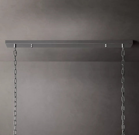 San Marcon Rectangle Chandelier 72" by Franing - Chandelier,SHOP ALL,glass chandelier