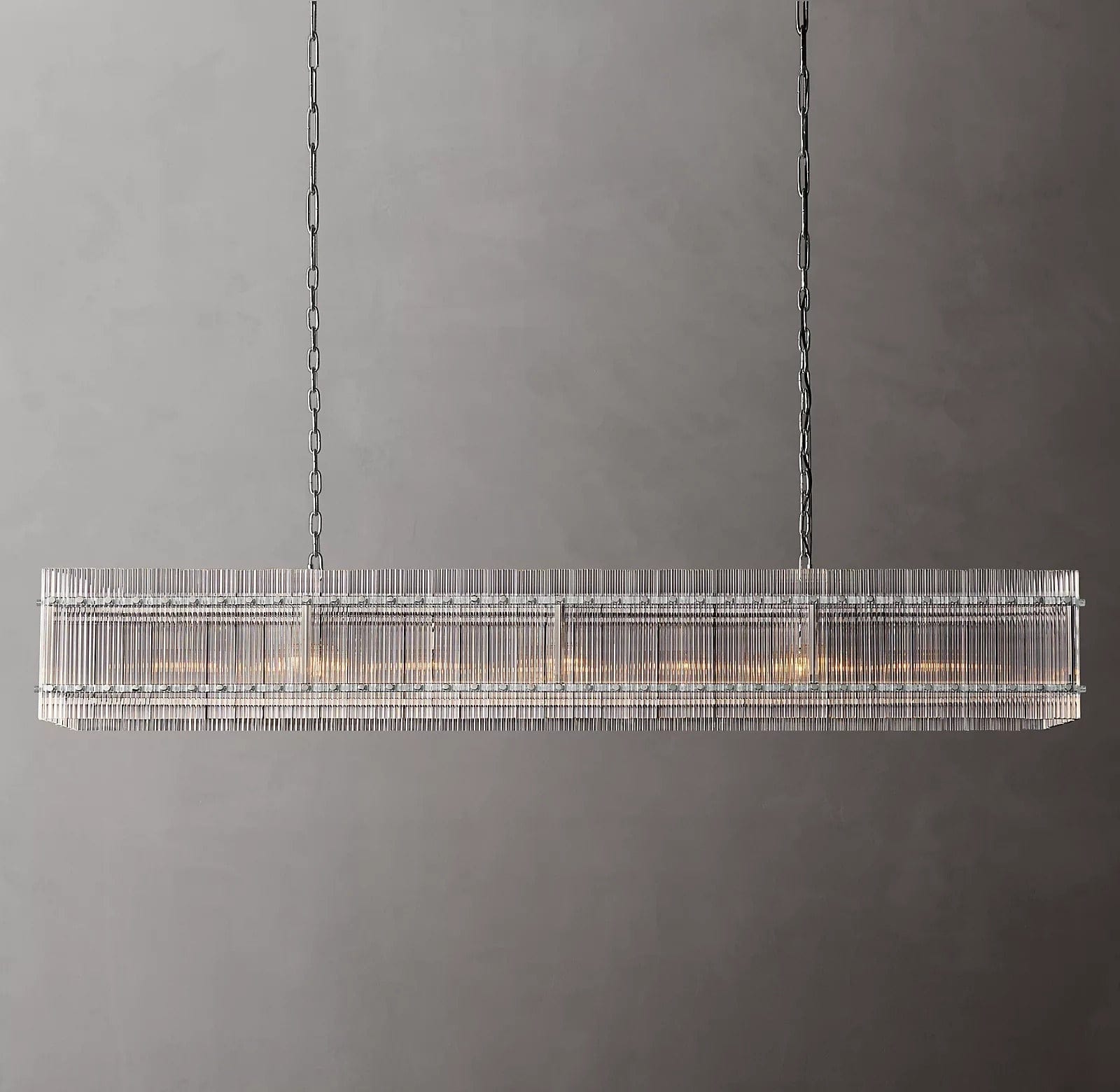 San Marcon Rectangle Chandelier 72" by Franing - Chandelier,SHOP ALL,glass chandelier