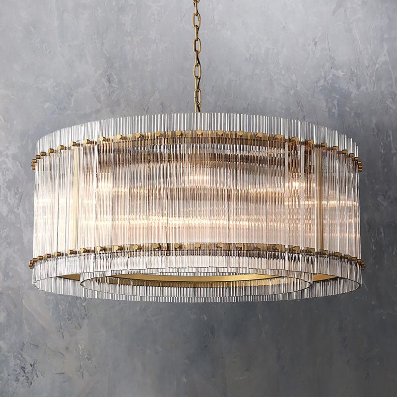 San Marcon Round Chandelier 37" by Franing - Chandelier,SHOP ALL,glass chandelier