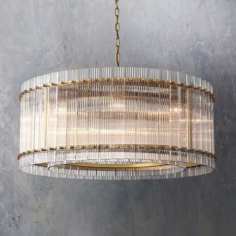 San Marcon Round Chandelier 37" by Franing - Chandelier,SHOP ALL,glass chandelier