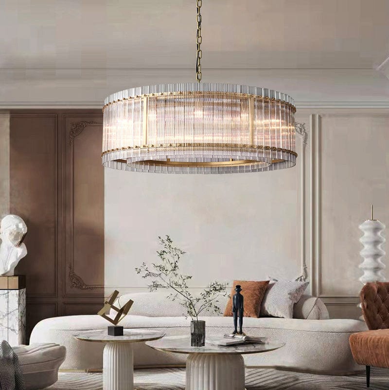San Marcon Round Chandelier 48" by Franing - Chandelier,SHOP ALL,glass chandelier