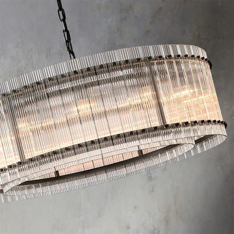 San Marcon Round Chandelier 48" by Franing - Chandelier,SHOP ALL,glass chandelier