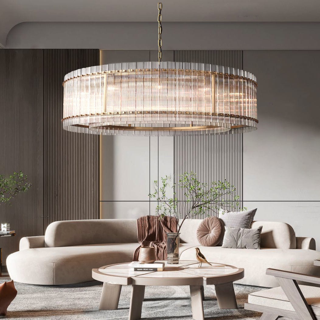 San Marcon Round Chandelier 60" by Franing - Chandelier,SHOP ALL,glass chandelier