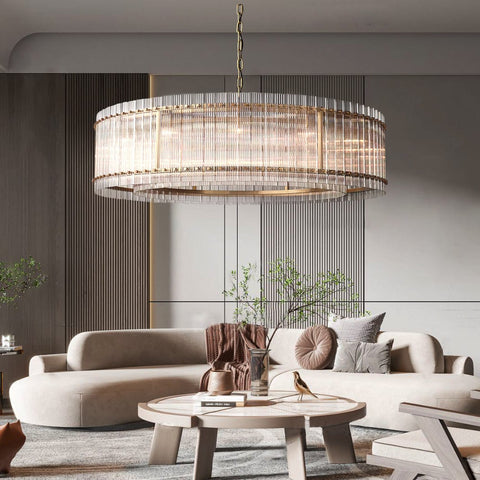San Marcon Round Chandelier 60" by Franing - Chandelier,SHOP ALL,glass chandelier