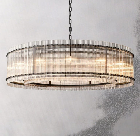 San Marcon Round Chandelier 60" by Franing - Chandelier,SHOP ALL,glass chandelier