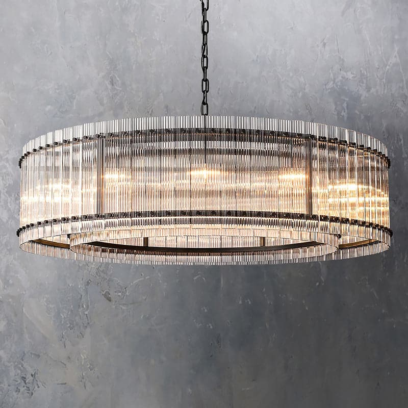 San Marcon Round Chandelier 60" by Franing - Chandelier,SHOP ALL,glass chandelier