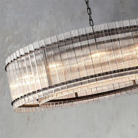 San Marcon Round Chandelier 60" by Franing - Chandelier,SHOP ALL,glass chandelier