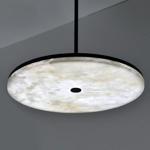 Seraphina Luxurious Contemporary Alabaster Pendant Light for Living and Dining Spaces by Franing - Chandelier .SHOP ALL .Alabaster，Island counter/dining room