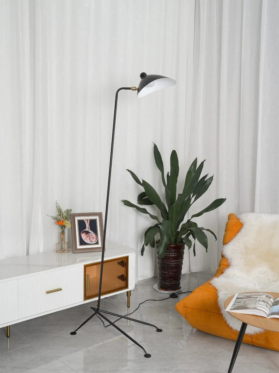 Serge Mouille Floor Lamp by Franing - shop all，floor，Retro，artistic