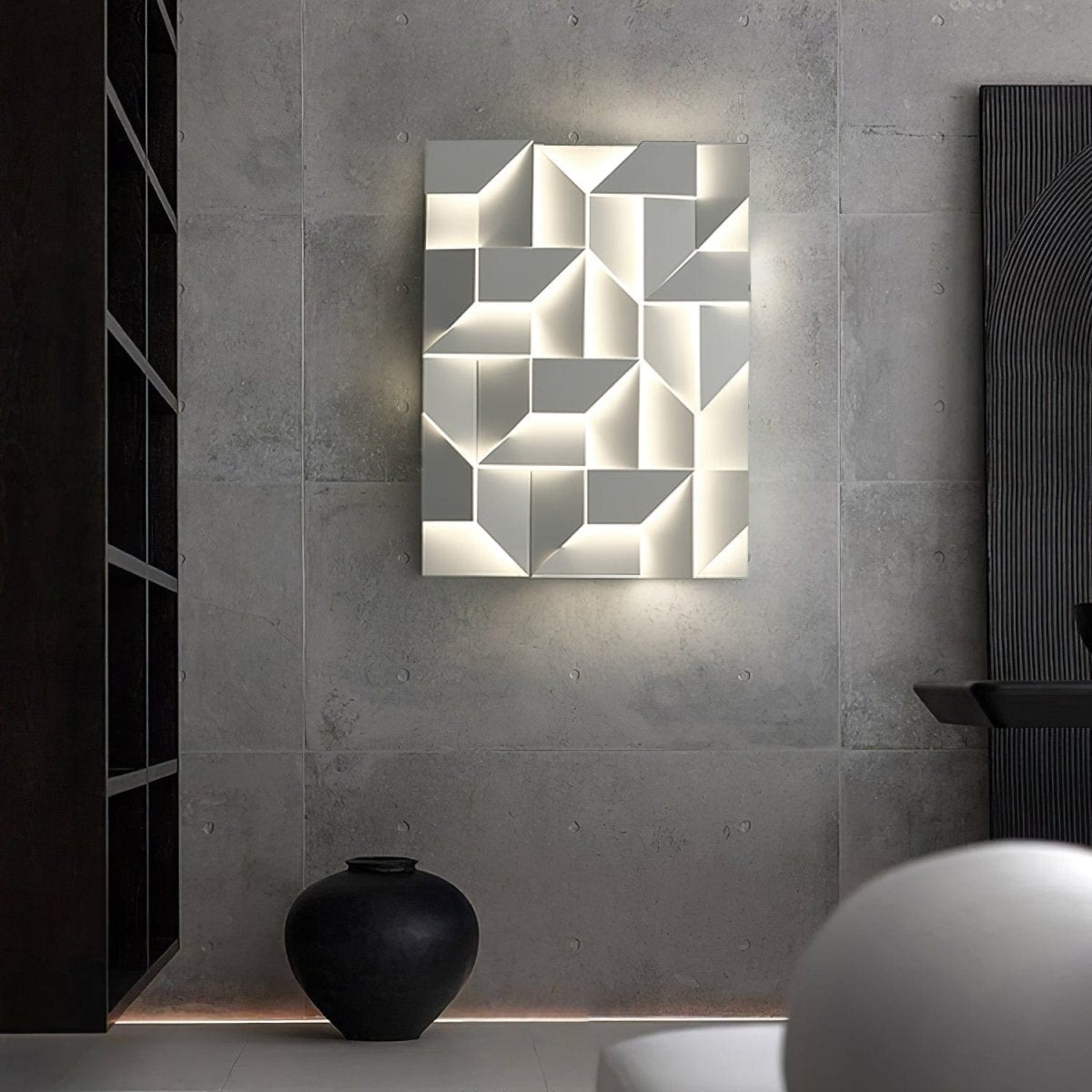 Shadows Grand Sconce by Franing - Metal wall light .shop all .wall