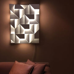 Shadows Grand Sconce by Franing - Metal wall light .shop all .wall