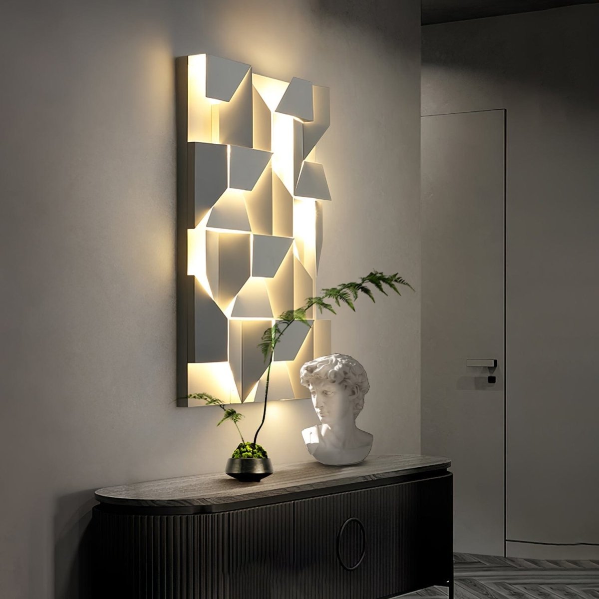 Shadows Grand Sconce by Franing - Metal wall light .shop all .wall