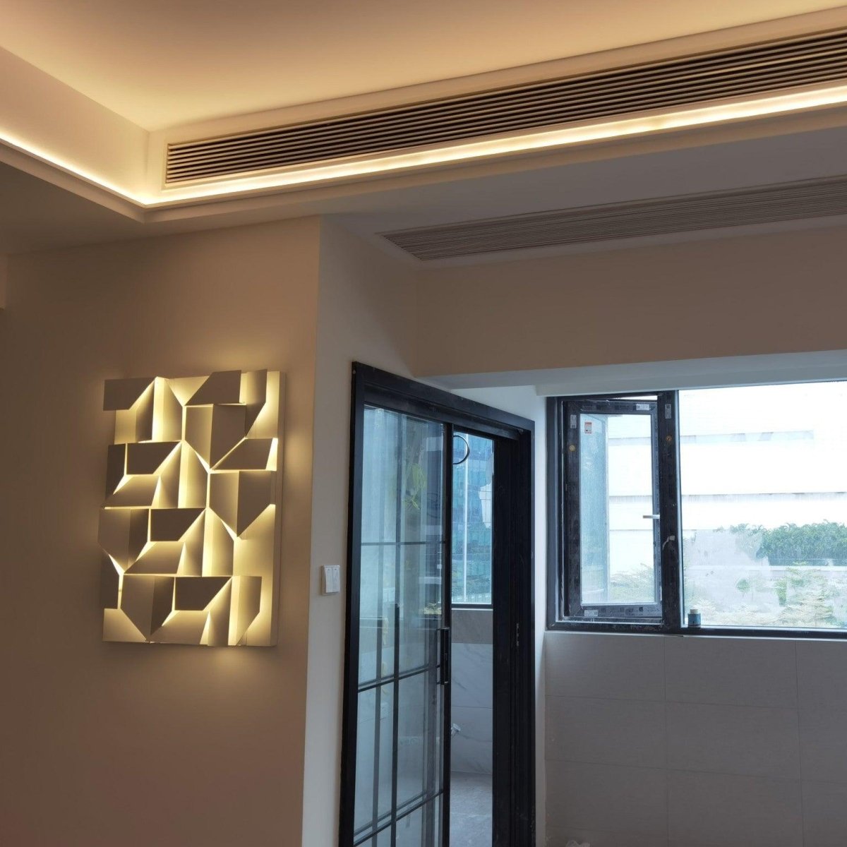 Shadows Grand Sconce by Franing - Metal wall light .shop all .wall