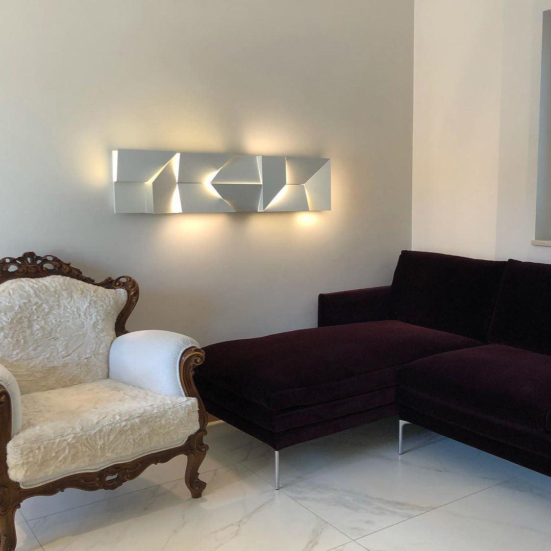Shadows Grand Sconce by Franing - Metal wall light .shop all .wall