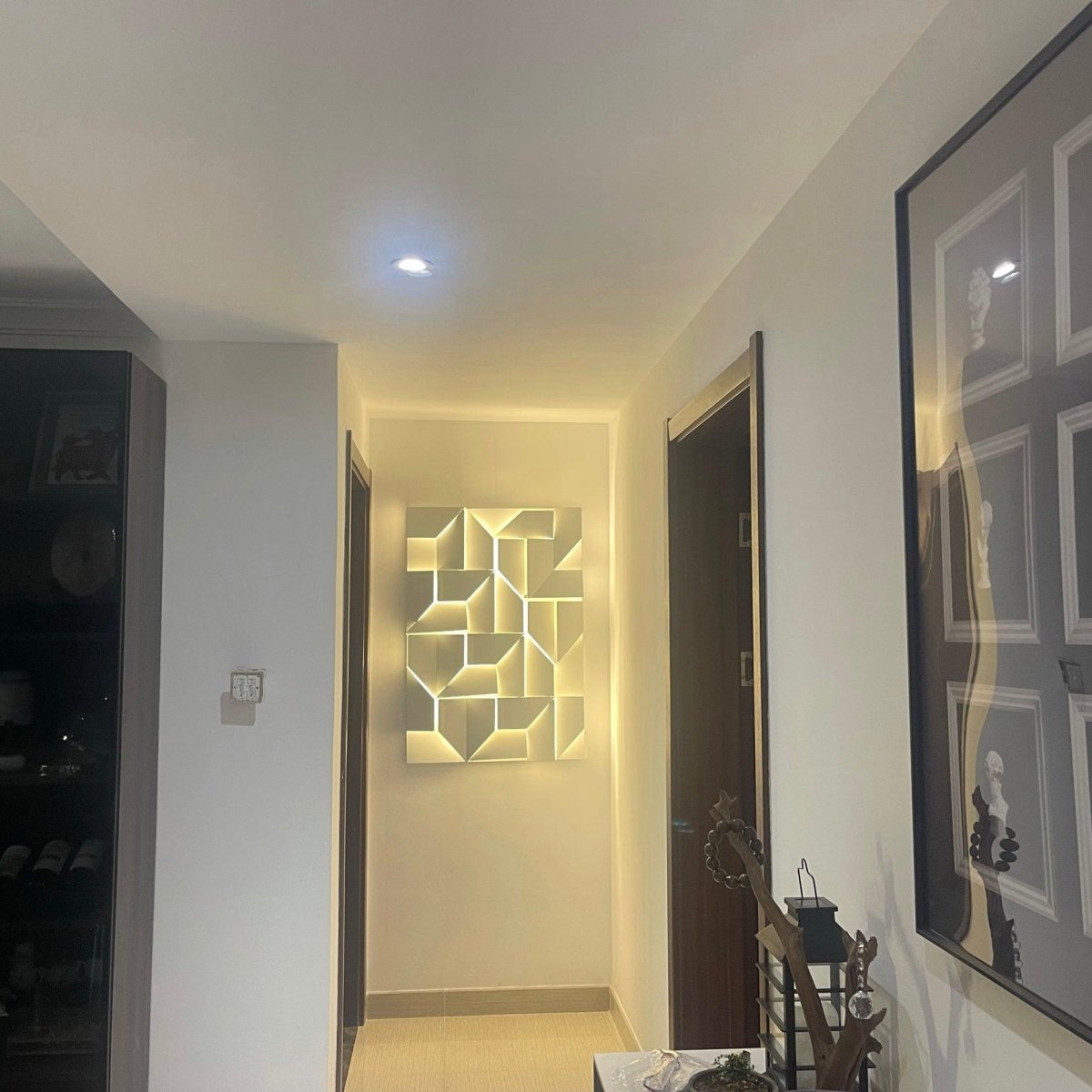 Shadows Grand Sconce by Franing - Metal wall light .shop all .wall