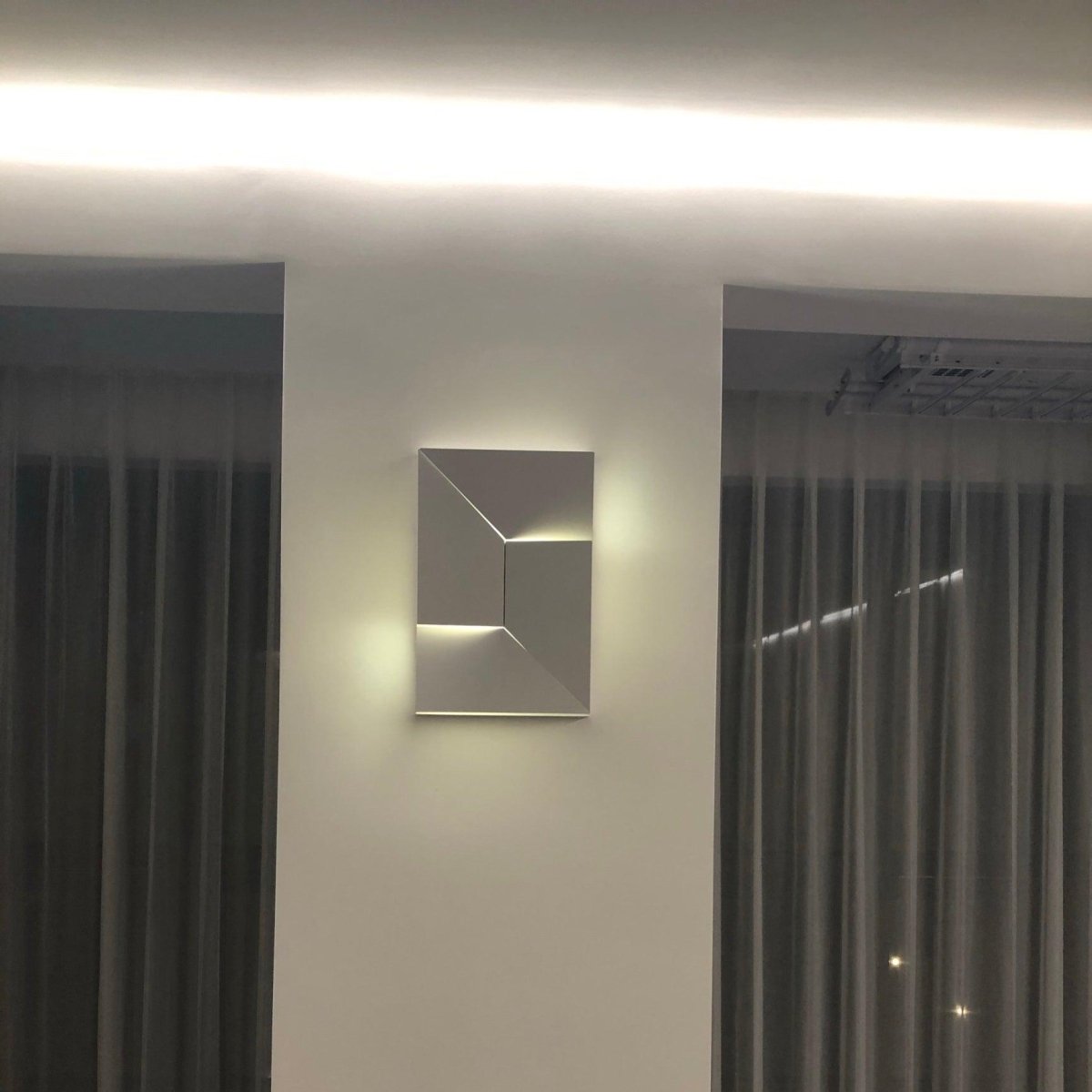 Shadows Grand Sconce by Franing - Metal wall light .shop all .wall