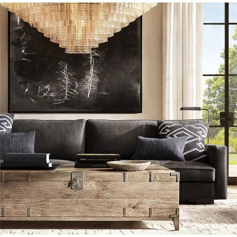 Siren CLEAR ROUND GLASS CHANDELIER 41" 36'' by Franing - Chandelier,SHOP ALL,glass chandelier