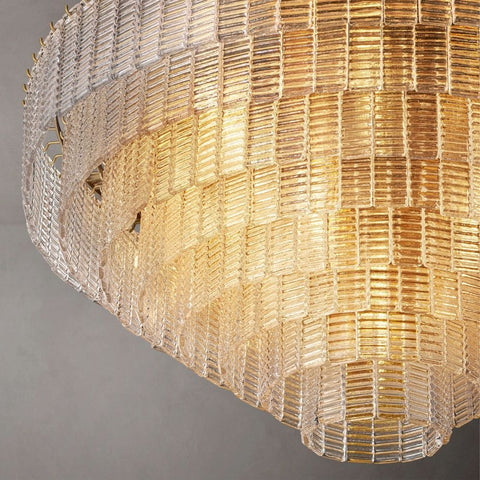Siren CLEAR ROUND GLASS CHANDELIER 41" 36'' by Franing - Chandelier,SHOP ALL,glass chandelier