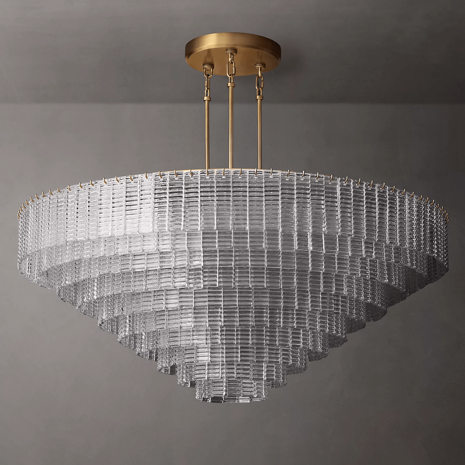 Siren Glass Round Chandelier 65" by Franing - Chandelier,SHOP ALL,glass chandelier