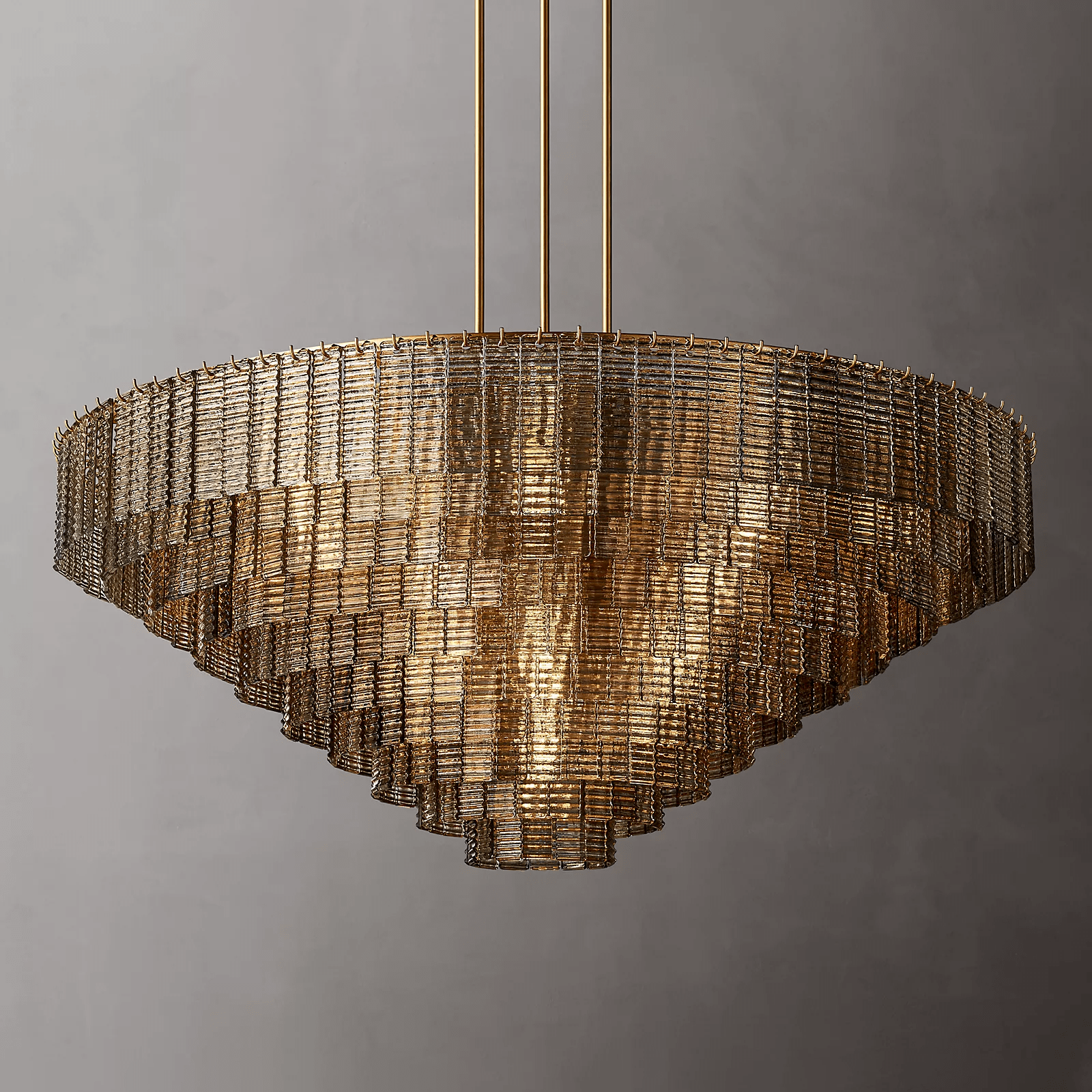 Siren Glass Round Chandelier 65" by Franing - Chandelier,SHOP ALL,glass chandelier