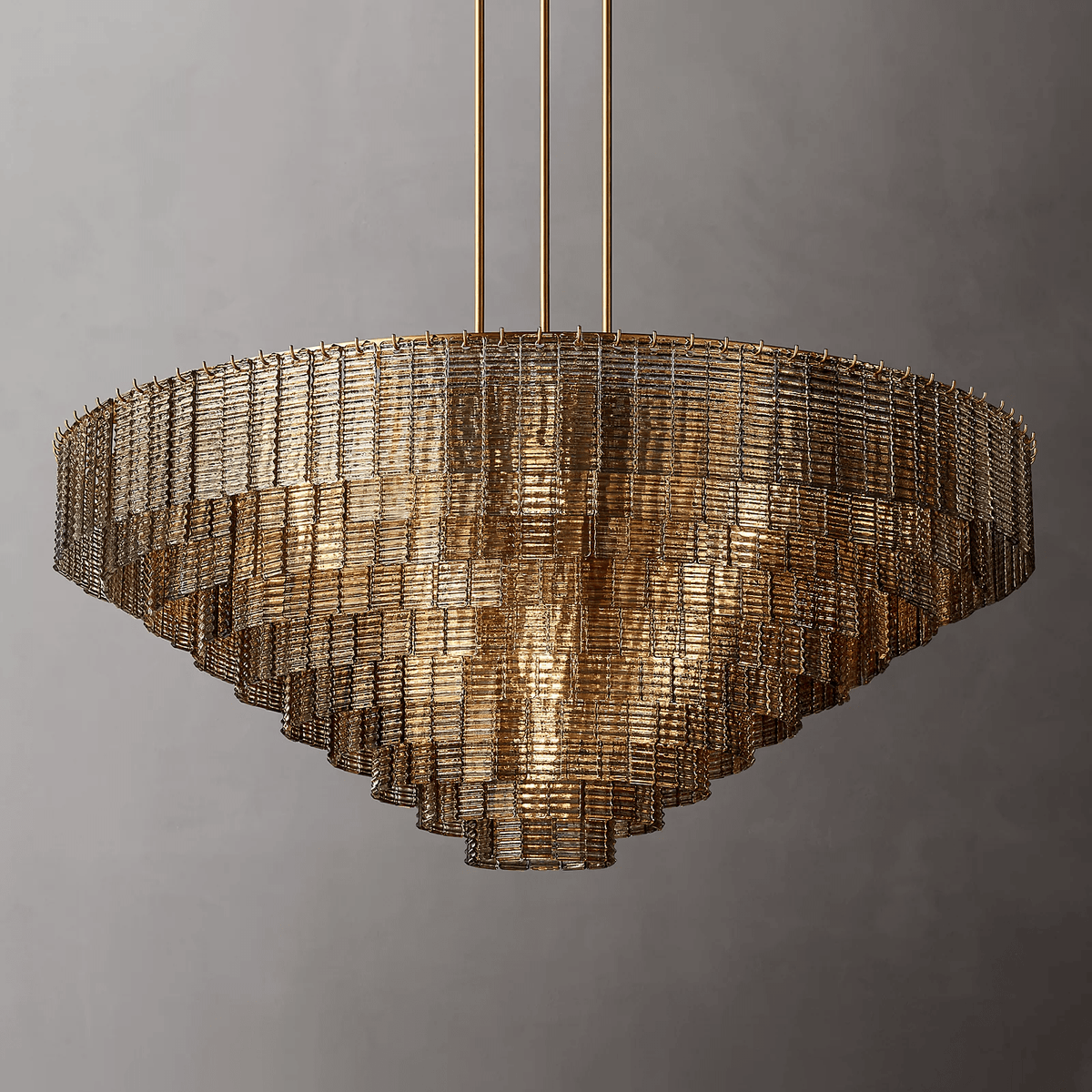 Siren Glass Round Chandelier 65" by Franing - Chandelier,SHOP ALL,glass chandelier