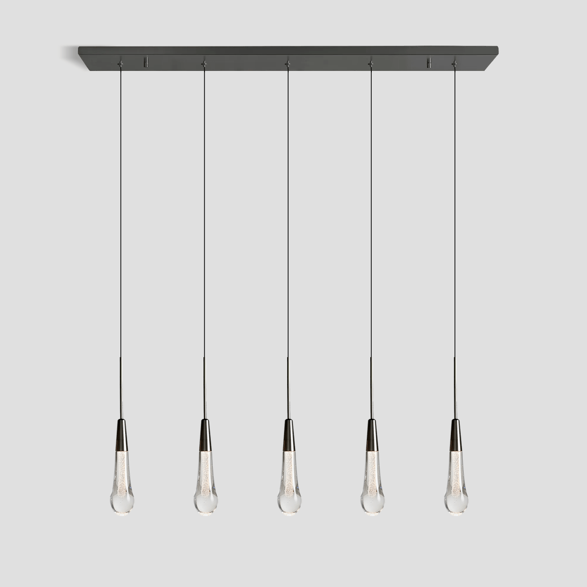 Soltaire Linear Chandelier 22'' 35''W by Franing - SHOP ALL,crystal chandelier,Ceiling,Island counter/dining room