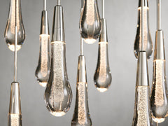Soltaire Linear Chandelier 22'' 35''W by Franing - SHOP ALL,crystal chandelier,Ceiling,Island counter/dining room