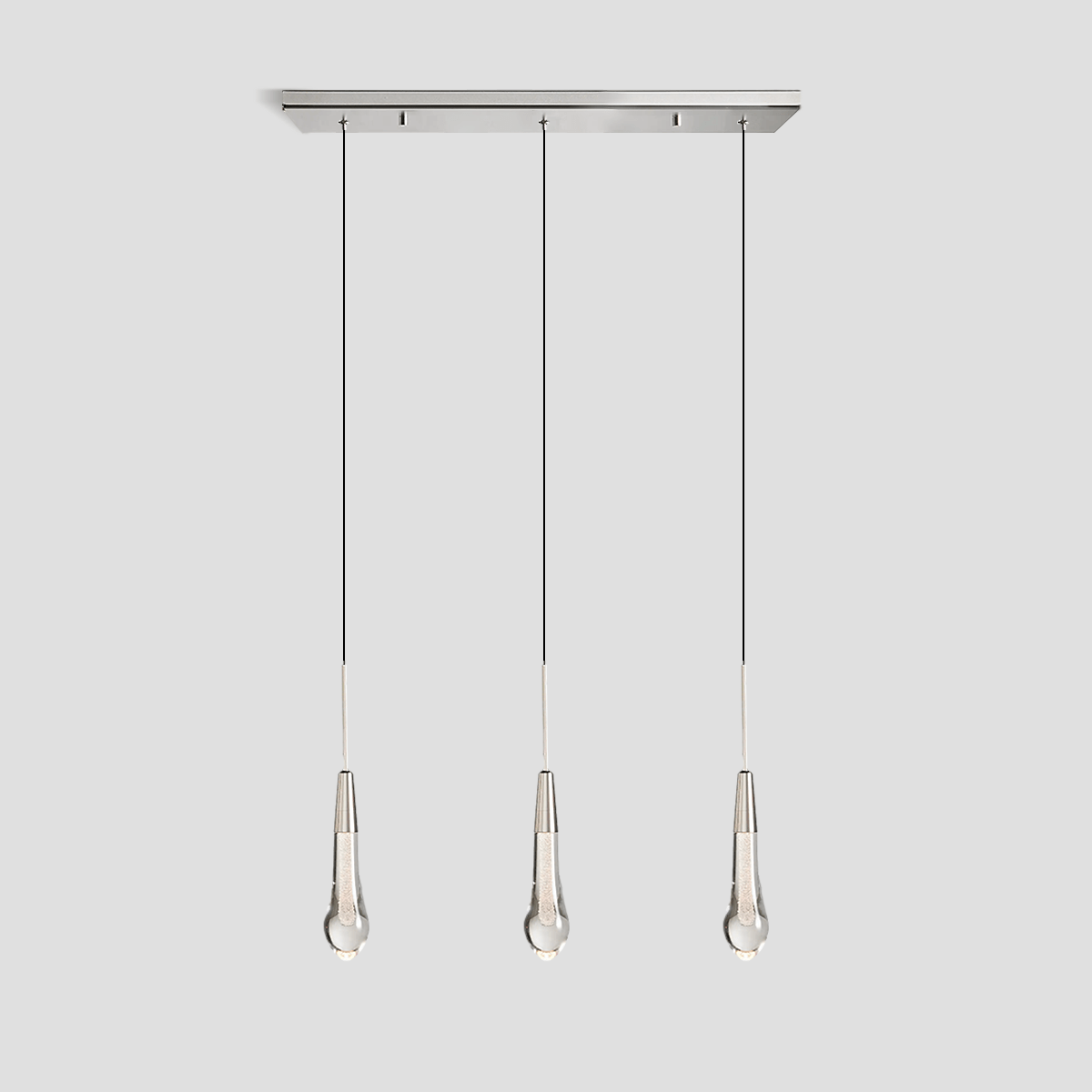 Soltaire Linear Chandelier 22'' 35''W by Franing - SHOP ALL,crystal chandelier,Ceiling,Island counter/dining room