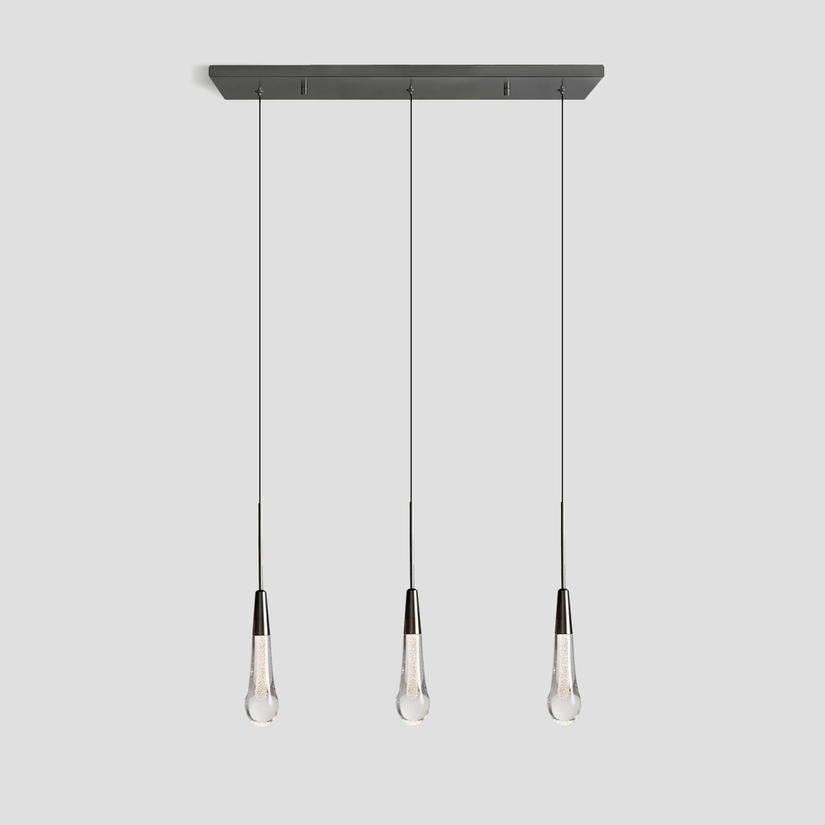 Soltaire Linear Chandelier 22'' 35''W by Franing - SHOP ALL,crystal chandelier,Ceiling,Island counter/dining room