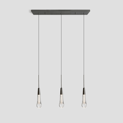 Soltaire Linear Chandelier 22'' 35''W by Franing - SHOP ALL,crystal chandelier,Ceiling,Island counter/dining room