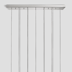 Soltaire Linear Chandelier 37'' 50'' 70'' 87"W 120"W by Franing - SHOP ALL,crystal chandelier,Ceiling,Island counter/dining room