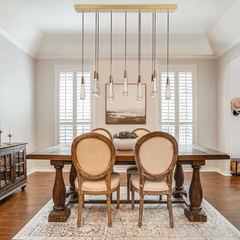 Soltaire Linear Chandelier 37'' 50'' 70'' 87"W 120"W by Franing - SHOP ALL,crystal chandelier,Ceiling,Island counter/dining room