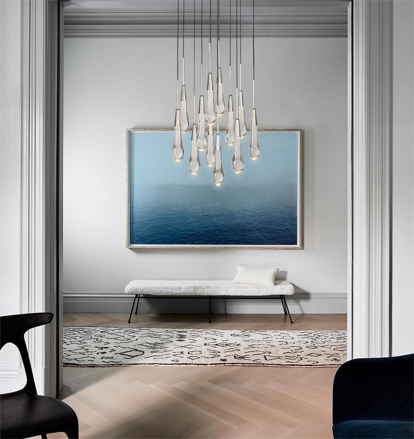 Soltaire Round Chandelier 17'' 24'' 36'' 40'' 58''D by Franing - SHOP ALL,crystal chandelier,Ceiling,Island counter/dining room