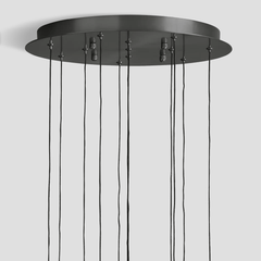 Soltaire Round Chandelier 17'' 24'' 36'' 40'' 58''D by Franing - SHOP ALL,crystal chandelier,Ceiling,Island counter/dining room