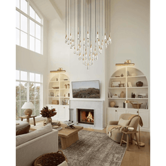 Soltaire Round Chandelier 17'' 24'' 36'' 40'' 58''D by Franing - SHOP ALL,crystal chandelier,Ceiling,Island counter/dining room